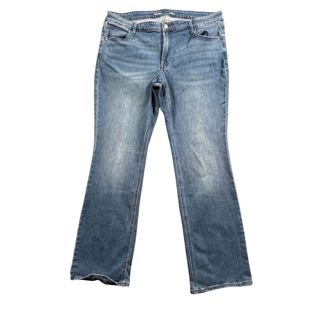 Old Navy WOW Bootcut Jeans Womens 16 Y2K Medium Wash Stretch Denim Classic‎